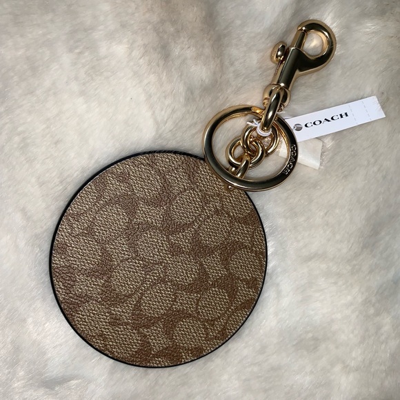 NEW! COACH Bad Girls Club Bag Charm Key Ring New With Tag On! - Picture 7 of 16